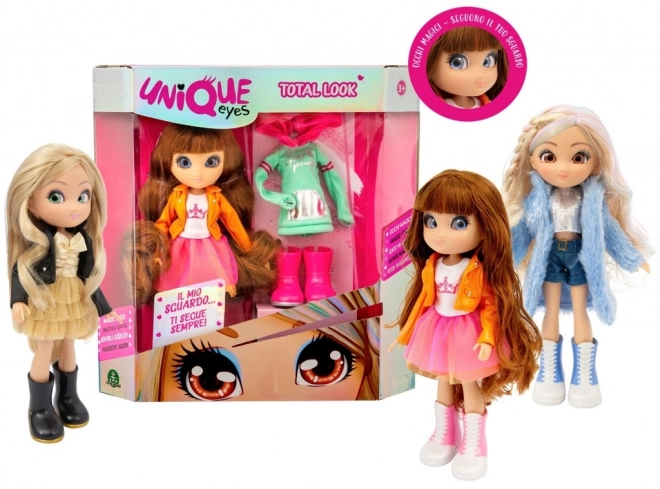 Magische Puppe mit einzigartigen Augen und Mode-Set