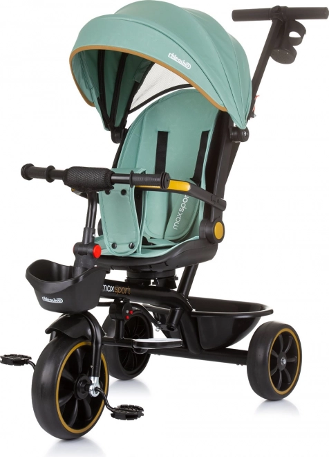 Chipolino Dreirad mit Verdeck Max Sport 2-in-1 Pastellgrün