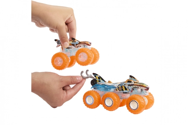 Hot Wheels Monster Trucks Power Smashers Tahač und Truck