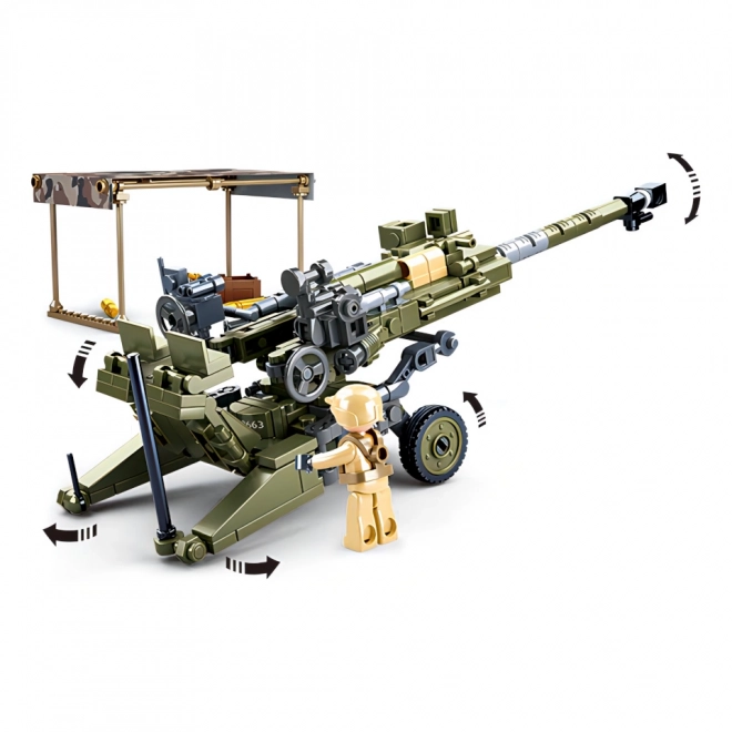 Sluban Modellbausteine Kanone M777 Howitzer