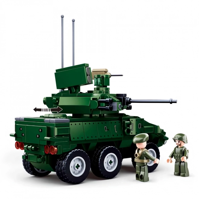 Bausteinset 6x6 Panzerfahrzeug EBRC Jaguar