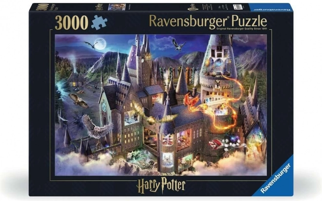 Ravensburger Puzzle Harry Potter - Schloss Hogwarts 3000 Teile