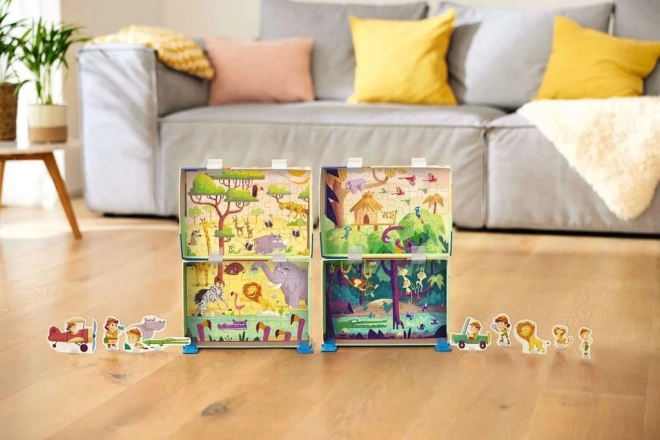 Ravensburger Safari Puzzle & Spiel 2x24 Teile