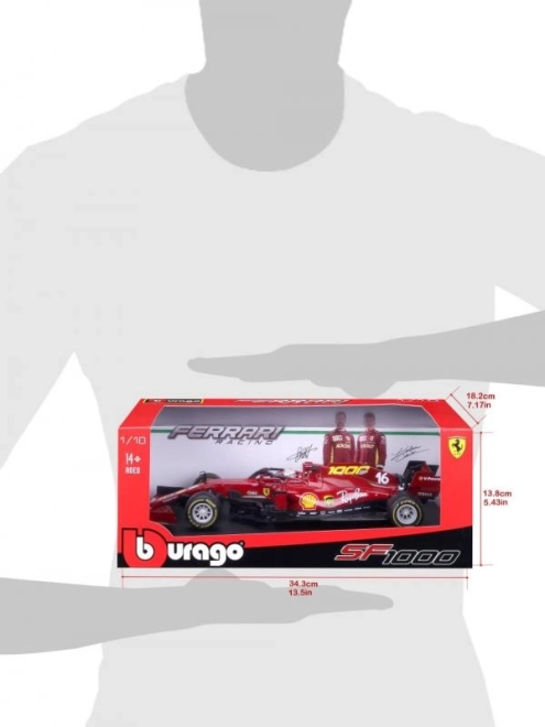 Ferrari F1 Rennauto Modell - Tuscan GP 2020 Charles LeClerc