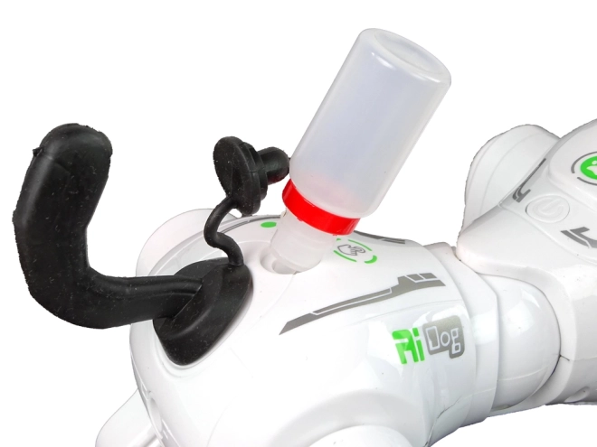 Interaktiver Weißer Roboterhund mit Fernbedienung