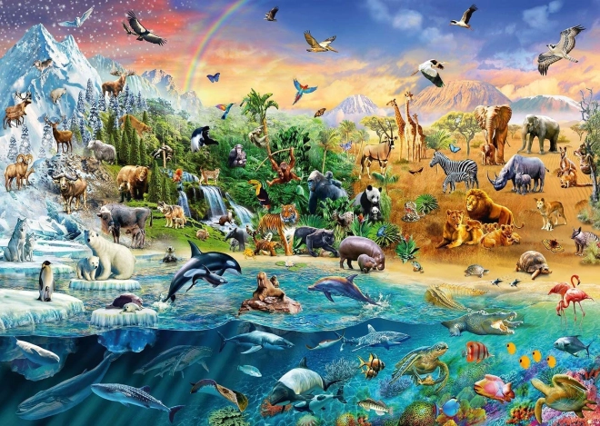 Puzzle Tierreich 1000 Teile