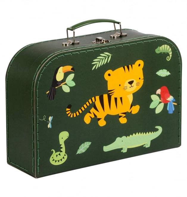 A Little Lovely Company Set aus zwei Pappschachteln – Dschungel-Tiger