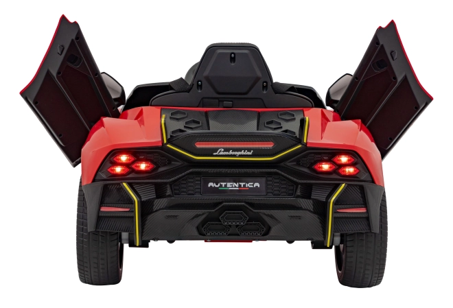 Kindersportwagen Lamborghini Invencible Rot