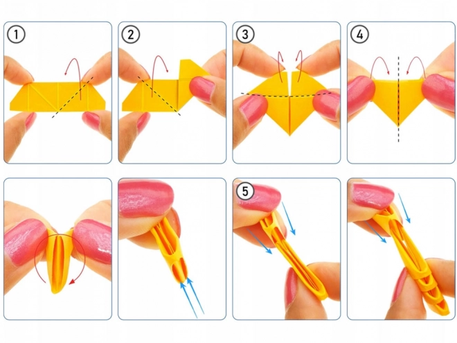 Alexander Kreatives Origami 3D Schnecke