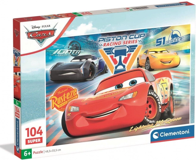 Puzzle Super Autos 104 Teile