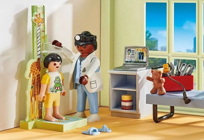 Spielset Kinderarzt mit Plüschbärchen