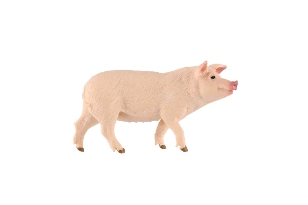 Haus Schwein Plastikfigur 10cm im Beutel