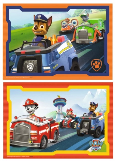 Ravensburger Puzzle Paw Patrol in Aktion 2x12 Teile