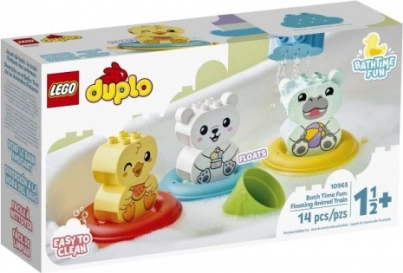 Lego Duplo Badespaß: schwimmender Tierzug