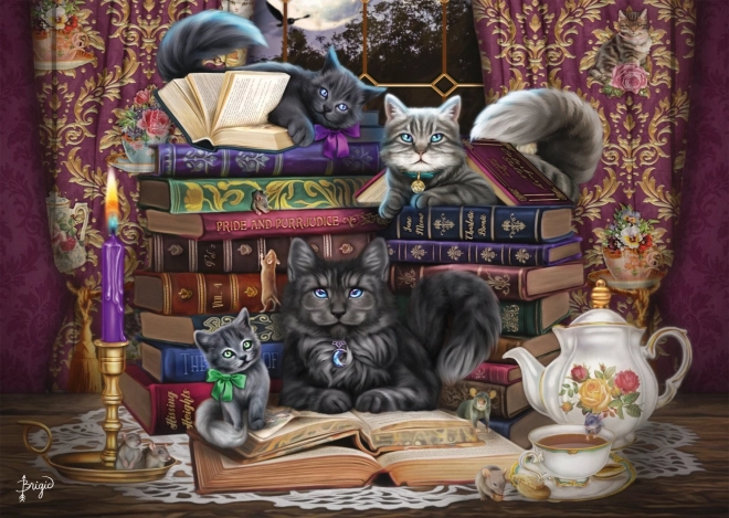 Puzzle Katzengeschichten 1000 Teile