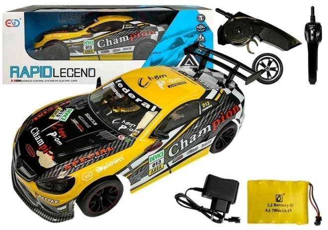 2,4GHz ferngesteuertes Sportauto – Gelb