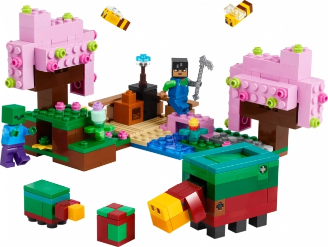 Erstes LEGO MINECRAFT Set des Kirschbioms