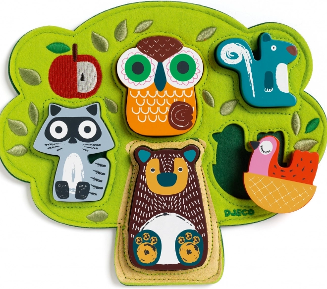 Einlegepuzzle Oski von Djeco