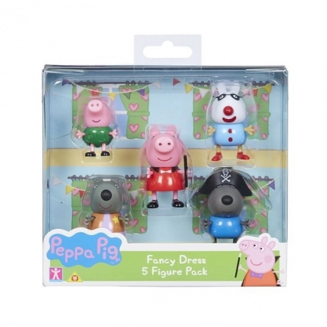 Peppa Pig Figuren-Set in Kostümen