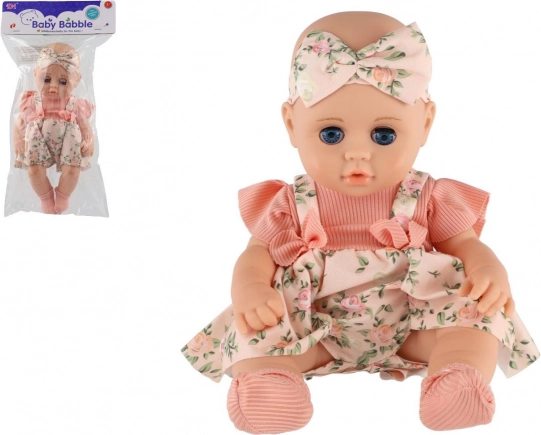 Puppe mit beweglichen Augen 30 cm