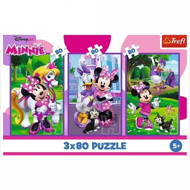 Puzzle Set Minnie und Freunde Disney