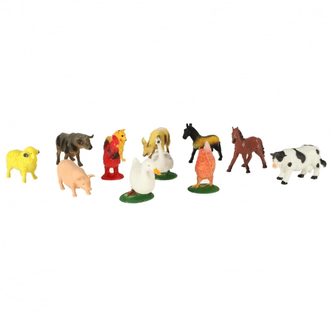 Bauernhoftiere Spielfiguren-Set 12er Pack