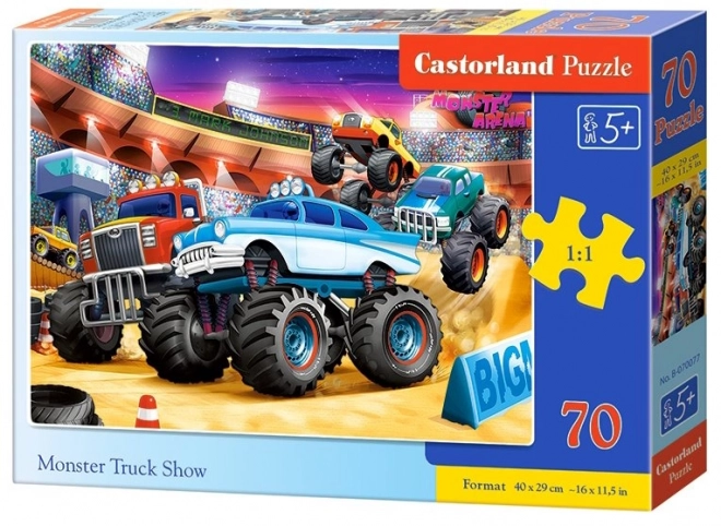Monster Truck Show Puzzle 70 Teile