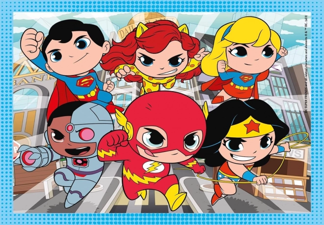 Puzzle 4-in-1 - DC Super Friends