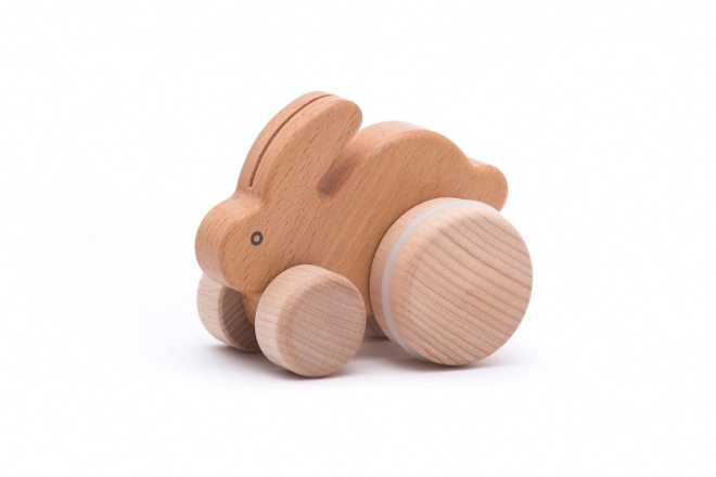 Bajo Kleiner Holz-Hase Natural