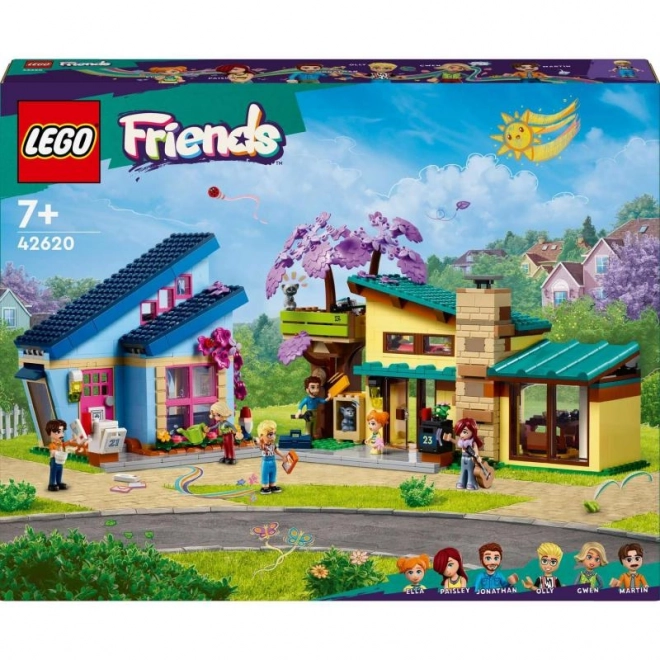 Lego Friends Familienhaus von Olly und Paisley