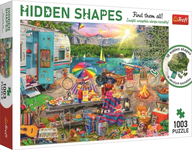 Trefl Hidden Shapes - Camperreise Puzzle