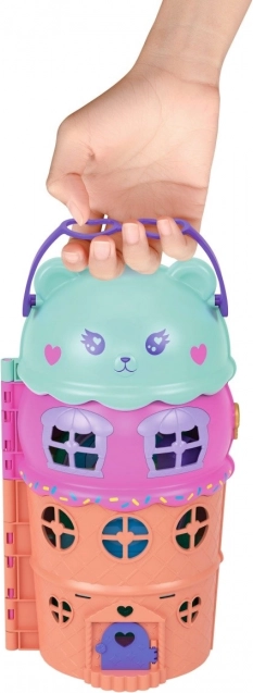 Polly Pocket Eisiges Häuschen mit Pool