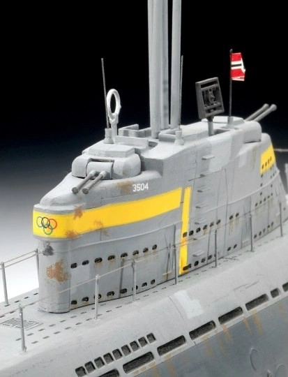 Deutsches U-Boot Typ XXI Modell 1/144