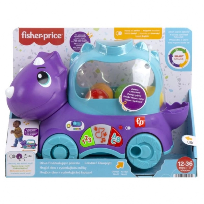 Fisher-Price Dino mit Hüpfbällen