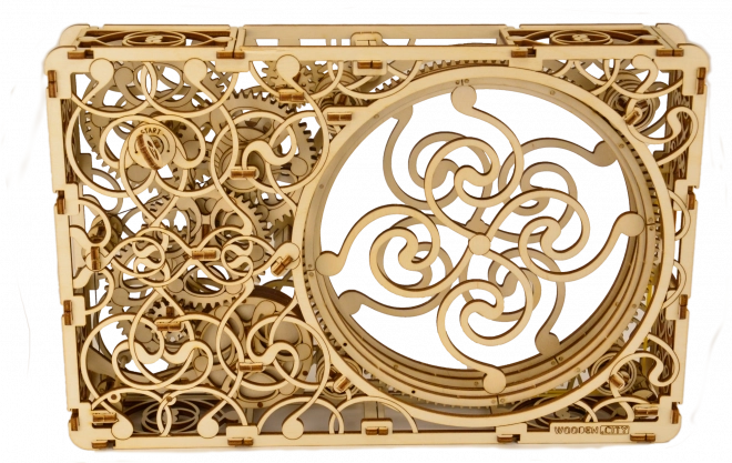 Mechanisches Bild - Holz-3D-Puzzle