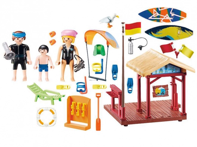 Playmobil Bauset Wassersport-Schule