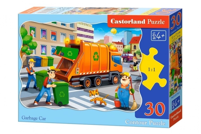 Castorland Puzzles Müllabfuhr 30 Teile