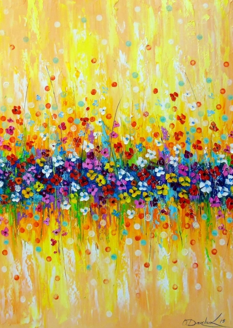 Puzzle zarte Abstraktion in Farben 1000 Teile