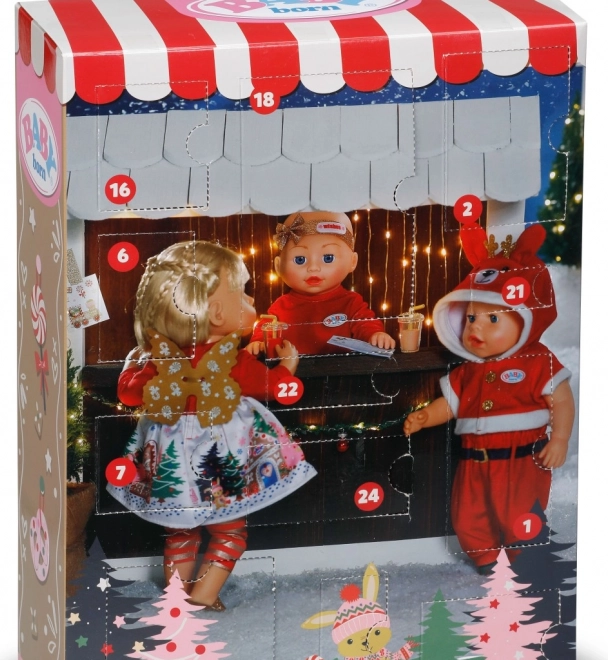 BABY born Adventskalender 2025 für Puppe 43 cm