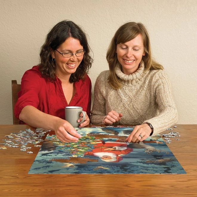 Puzzle Santas Weihnachtsbaum 1000 Teile von Cobble Hill