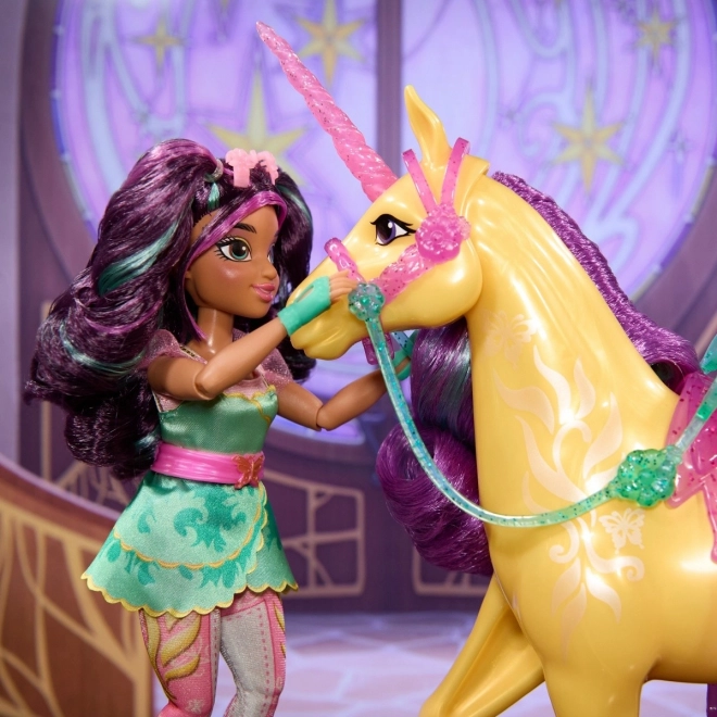 Puppenakademie Einhorn-Modepuppe Ava