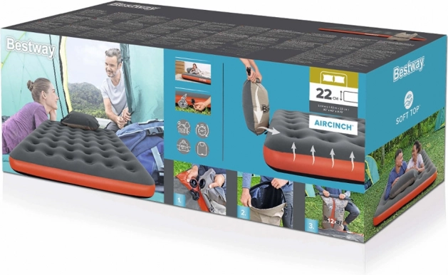 Bestway aufblasbare Matratze für 2 Personen 203x152x22 cm