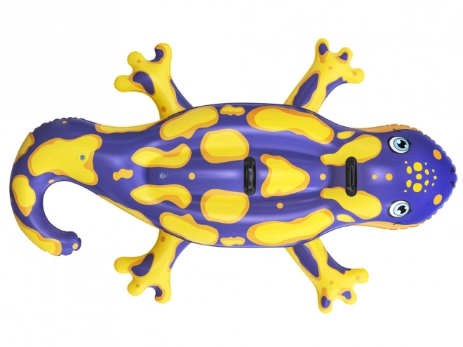 Aufblasbare Kinder-Luftmatratze in Form eines Salamanders