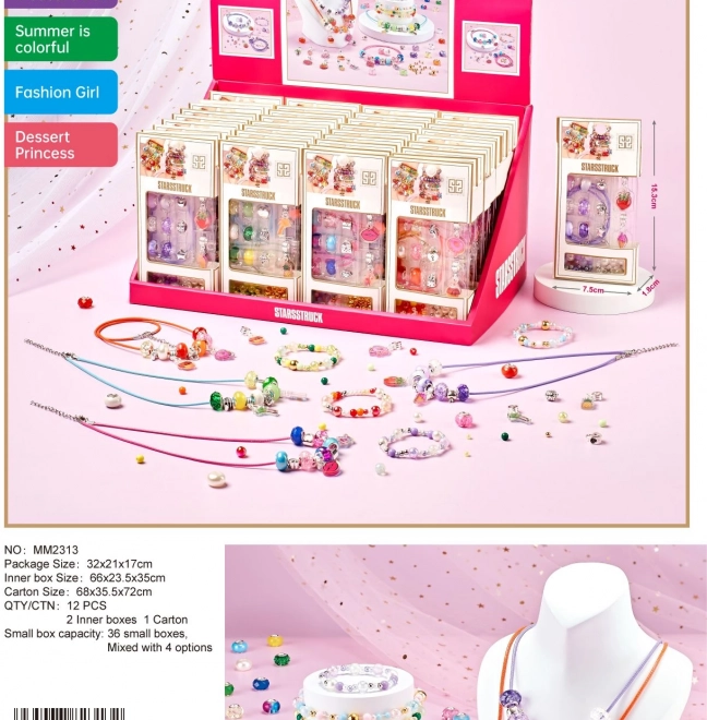 Schmuckset mit Halskette und Armband