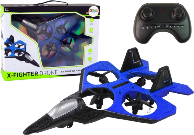 Rennflug-Quadcopter Myśliwiec Blau
