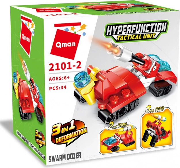 Bauen Sie 3 Modelle aus einem Set