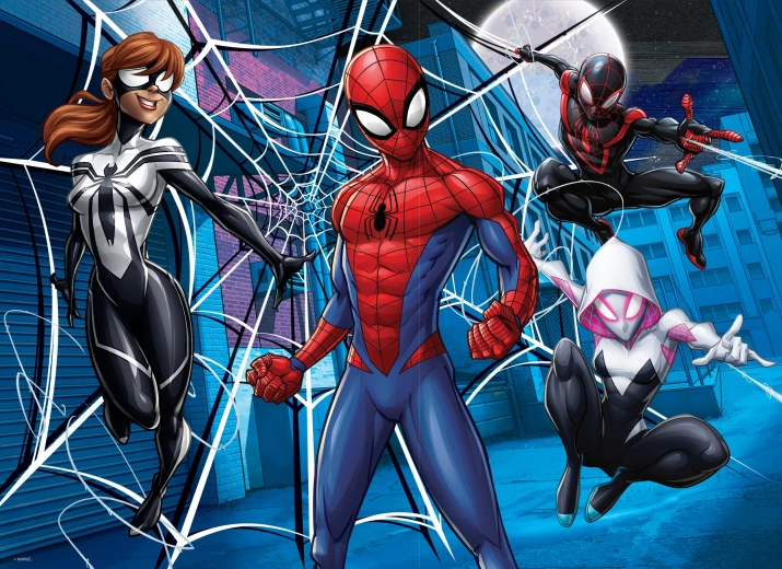 Beidseitiges Maxi-Puzzle Spider-Man 60 Teile
