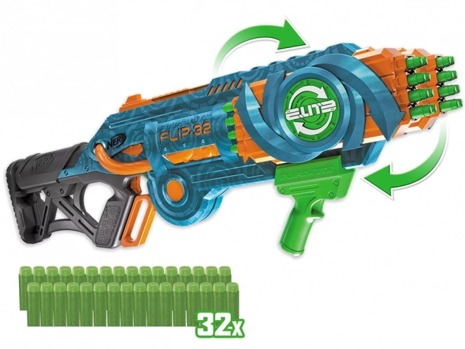 Nerf Wurfpistole Elite 2.0 Flip-32