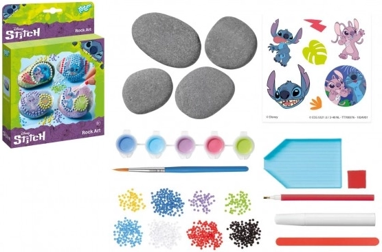 Kreativset zum Bemalen und Verzieren von Steinen Stitch