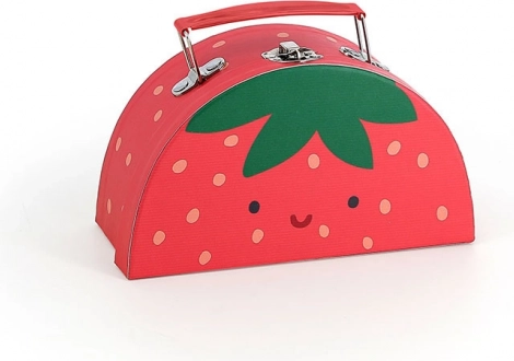 Vilac Set von 3 Koffern mit Obstmotiven
